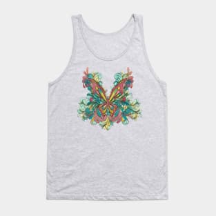 Artistic Butterfly Tank Top